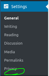 custom-setting for wordpress admins